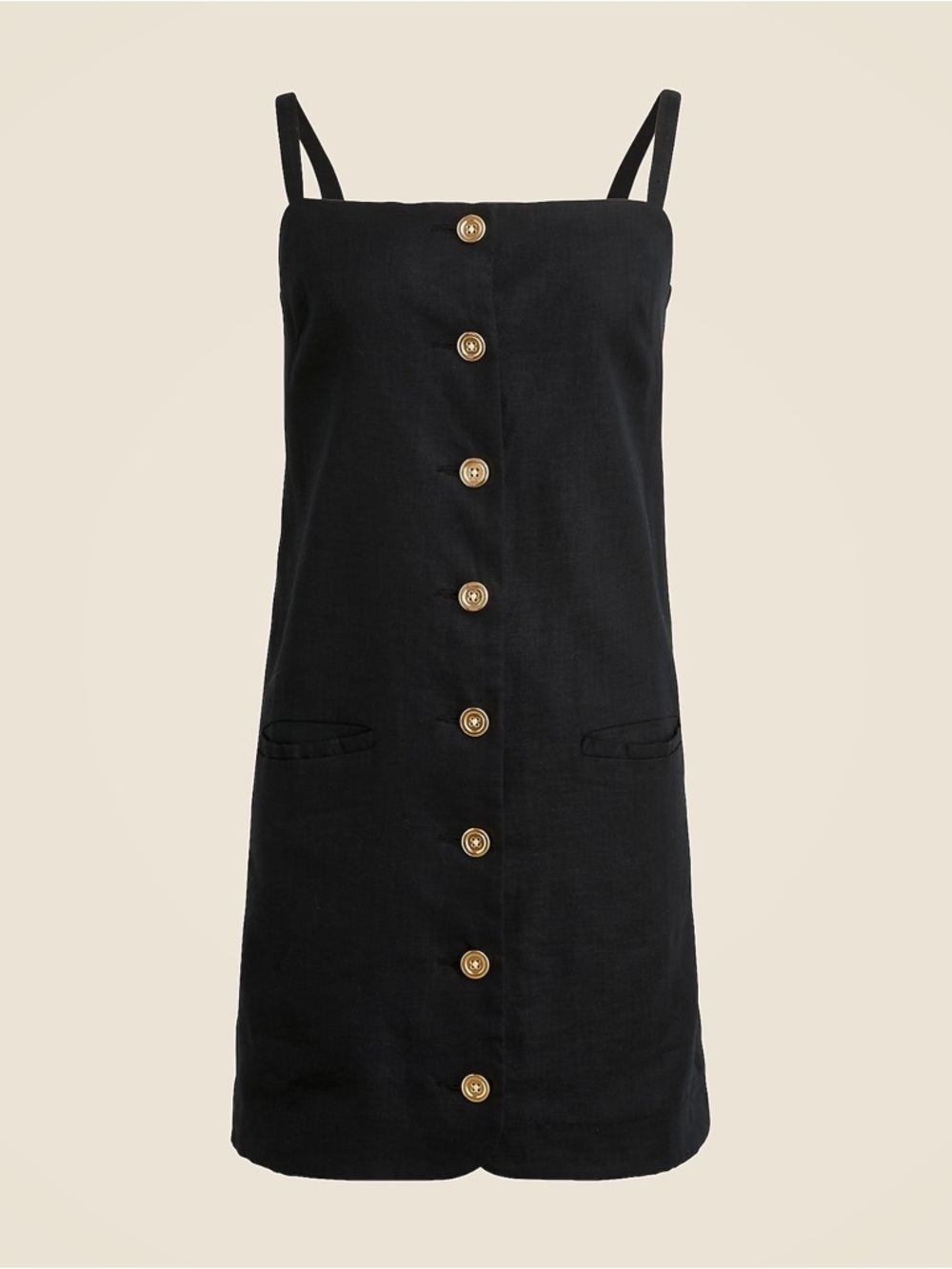 Jcrew Claudia dress in linen